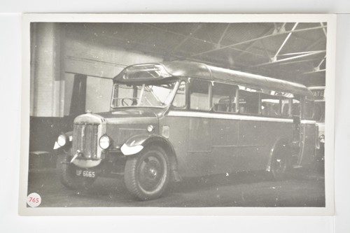Single decker bus - bus, depot