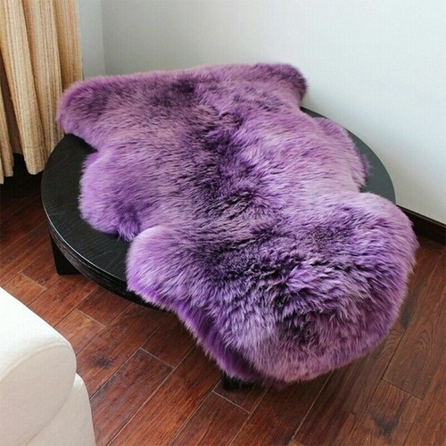 Fluffy soft faux - faux, rug