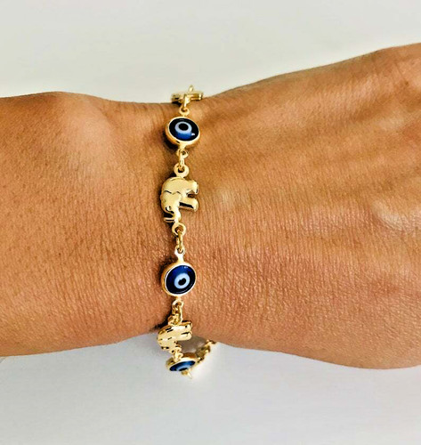 18k gold filled blue - gold,