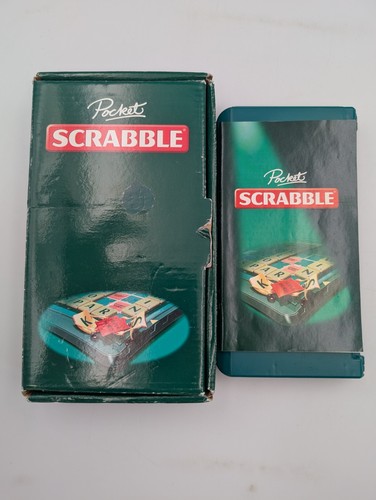Mattel pocket scrabble travel - mattel,
