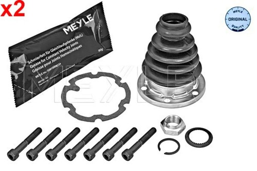 Drive shaft bellow set - shaft, x2