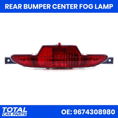 Rear bumper fog light lamp - rear,