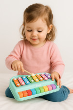 2-in-1 Kids Xylophone & Piano