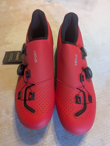 Pace sport mtb shoes - 46, red
