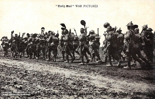 The wiltshires cheering during - the,