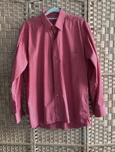 Eterna mens shirt red white - eterna,