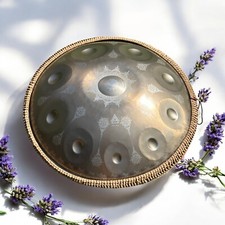 Tetra Handpan Drum D Kurd GOLD