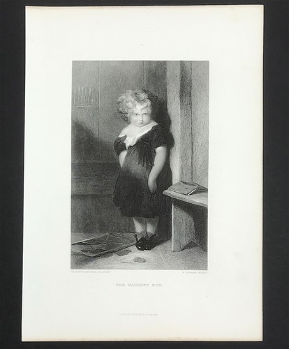 The naughty boy - the, landseer
