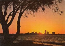 Postcard  Sunset Over South