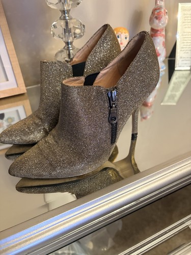 Moda pelle sparkle boots - moda,