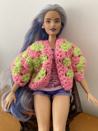Barbie cardigan doll accessory - cardigan,