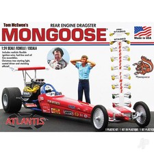 Atlantis Models Tom Mongoose McEwen Rear Engine Dragster 1/24
