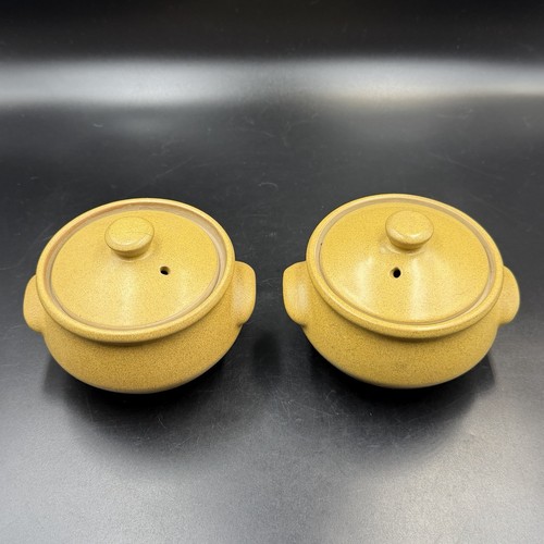 Pair denby ode mustard - pair,