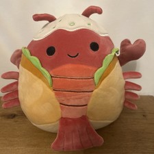 ORIGINAL SQUISHMALLOWS LORONO THE LOBSTER ROLL 7.5" SOFT PLUSH TOY BNWT