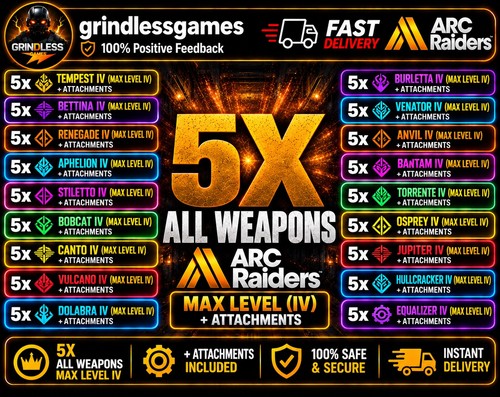 Arc raiders any weapon - any,