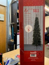 PREMIER 6.5FT TALL SLIM CHRTISMAS TREE