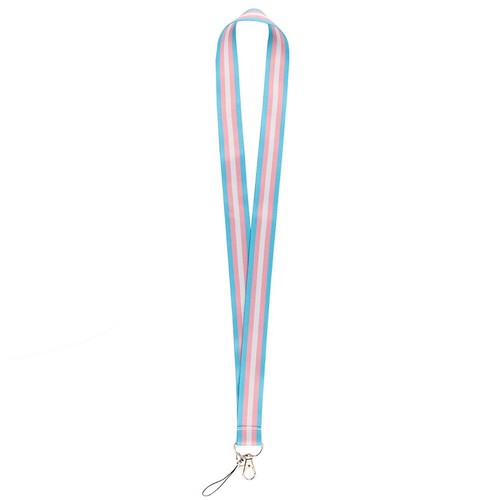 Lgbt transgender lanyard blue - transgender,