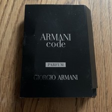 armani code parfum trial size