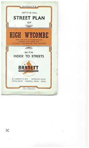 High wycombe street plan - high,