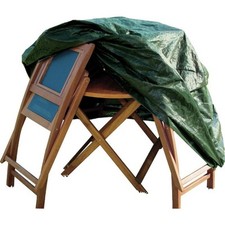 Habitat Green Round Patio Set Cover 154cm Used String Not Included