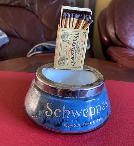 Vintage schweppes glass - vintage, pub