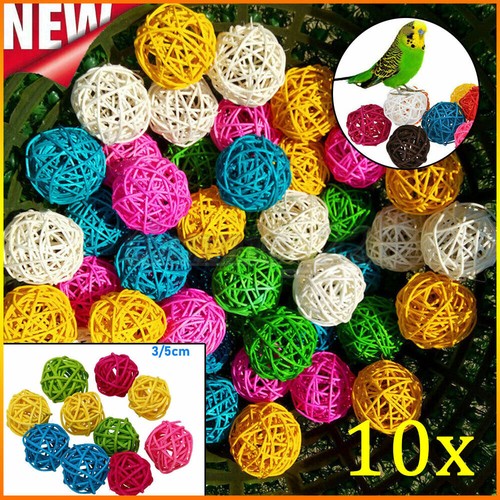 10x bird rattan - bird, kit