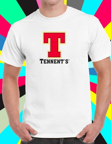 Tennent lager retro - lager, white