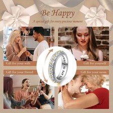 Full Diamond Anxiety Rings