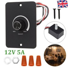 DC 12V PWM Mini Dimmer Switch LED Dimmer Switch for Campervan Motorhome Car Hot