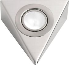 Triangle Downlight Under Unit 12v 20w Halogen Cabinet Stainless Steel Warm White