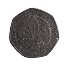 Rare 2007 Scouting 50p Coin
