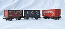 MAINLINE 'OO' GAUGE RAKE OF 3 ASSORTED COKE WAGONS  UNBOXED