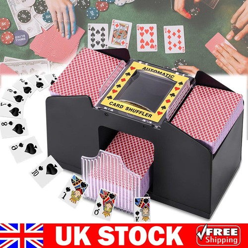 Automatic playing cards card - playing,