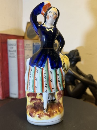Antique staffordshire spanish - antique,
