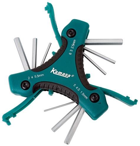 Kamasa 55858 tri hex key - kamasa,
