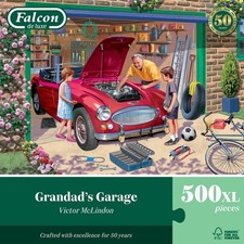 Falcon grandad garage jigsaw - grandad's,