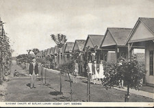 Skegness, Lincolnshire Butlins Holiday Camp Sunshine Chalets - Jarrold c.1960s