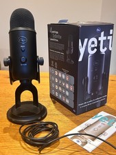 Blue Yeti USB Podcast Microphone - streaming/voiceover, 4 patterns