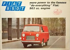 Fiat 850T Brochure 1968