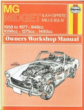 MG MIDGET AUSTIN-HEALEY SPRITE