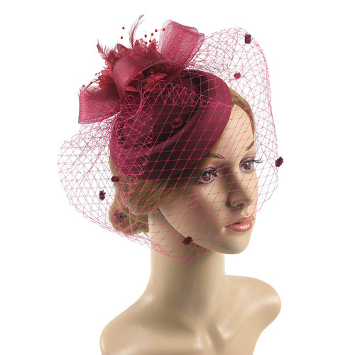 Lady fascinator hat - 20s, 50s