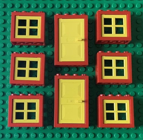 Lego windows door - door, 6