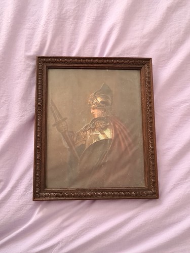 Antique 19th century - 19th, framed