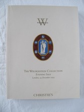 Christies Auction Catalogue The Wildenstein Collection Evening Sale London 2005