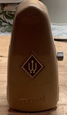 Vintage Wittner Taktell Beige Prazision Metronome  Made In West Germany 1960’s.