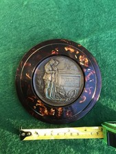 Vintage Military WW1  Memorial Brass Plaque for Colonel Beech C.M.G. D.S.O 1916