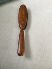 Antique wooden handle clothes brush