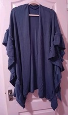 Longline Ladies Loose-fit Blue