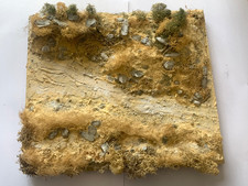 DIORAMA 1/35 scale 30x35cm South of Europe PAINTED & finished as in the picture