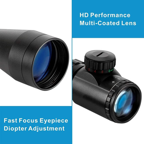 Rifle scope 9x40 - rifle, eg